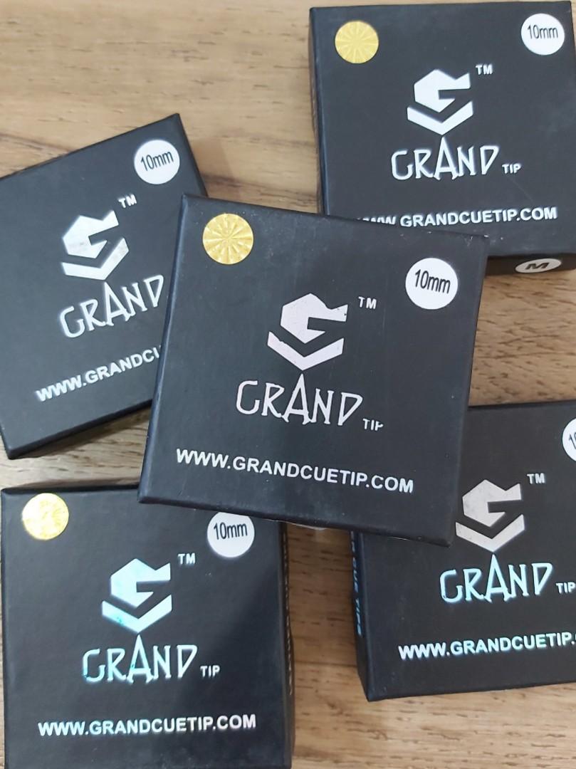 GRAND CUE TIPS, Sports, Sports & Games Equipment on Carousell