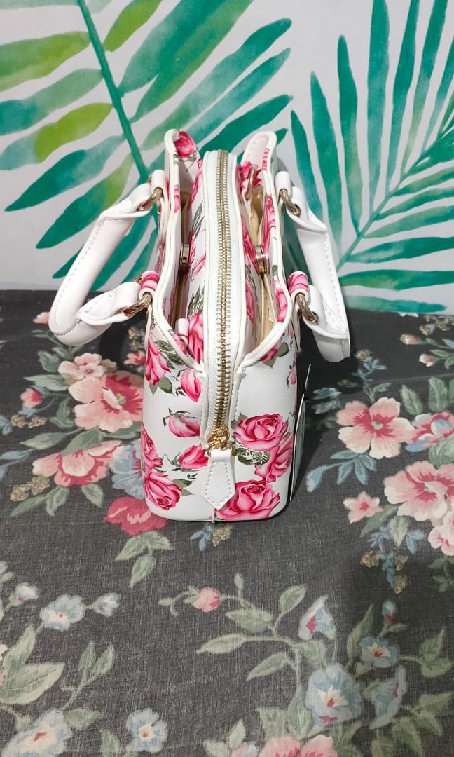 GUESS Mini Floral Sling Authentic Women s Fashion Bags Wallets Cross body Bags on Carousell