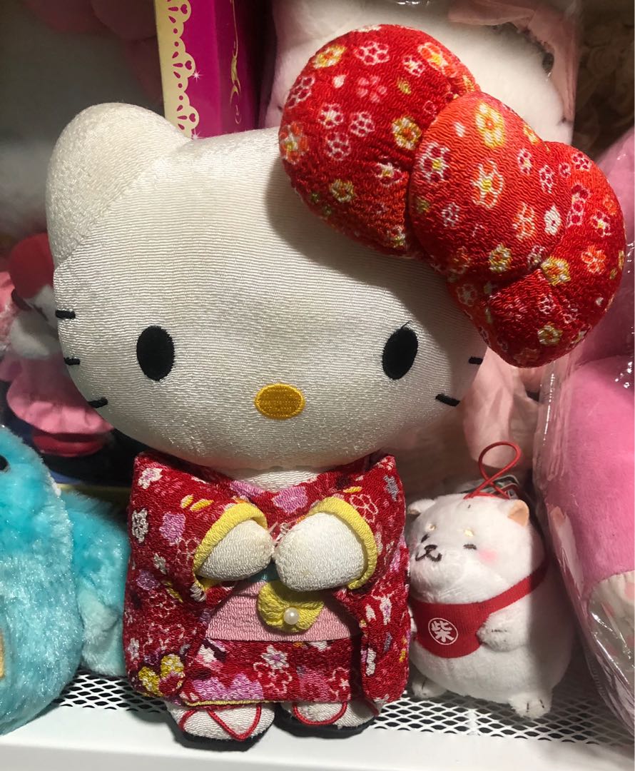 hello kitty geisha plush