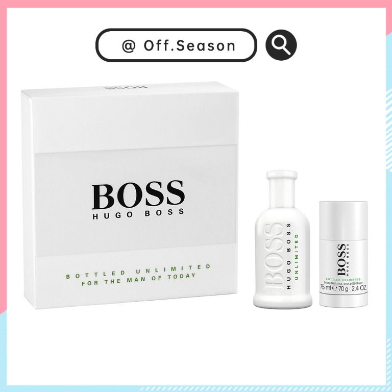 Hugo boss unlimited gift set on sale