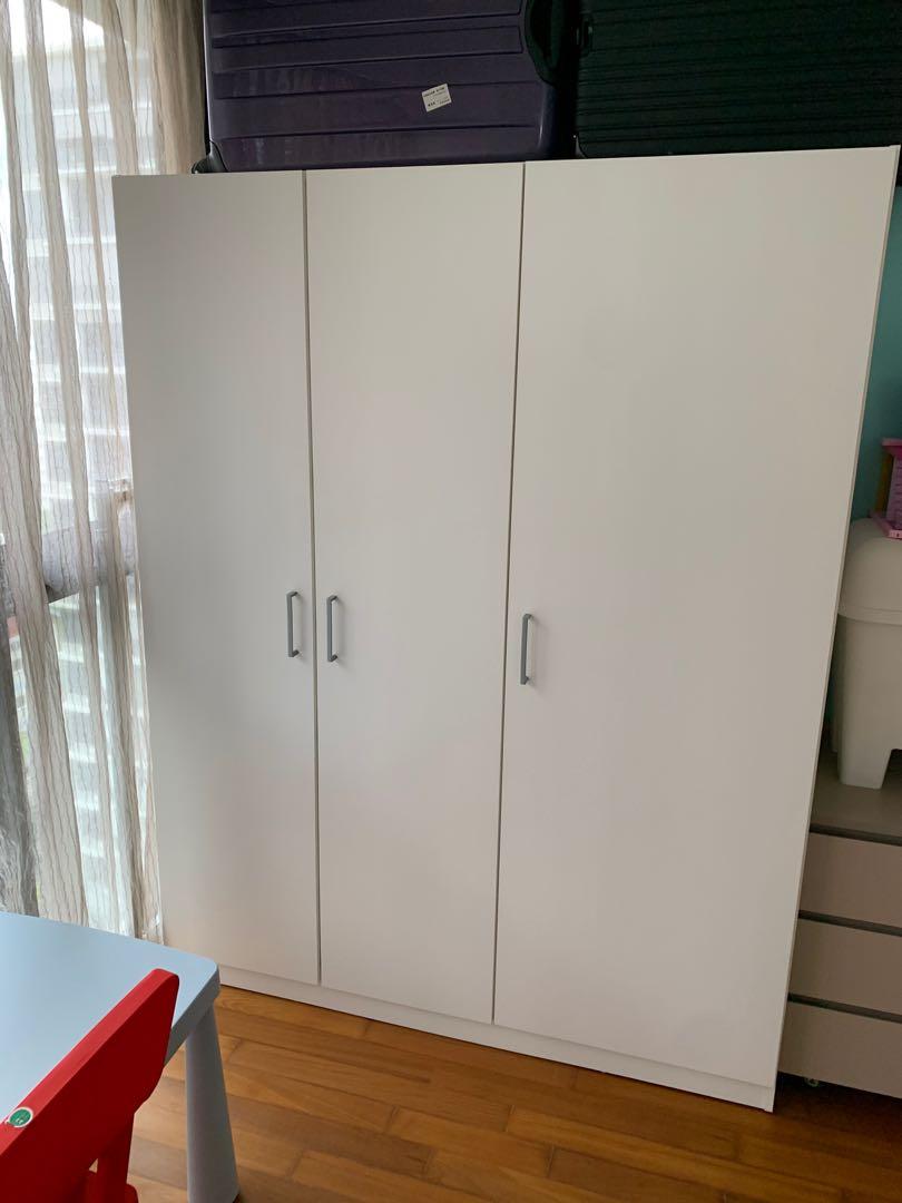 ikea cupboard 3 door for sale furniture home living furniture shelves cabinets racks on carousell