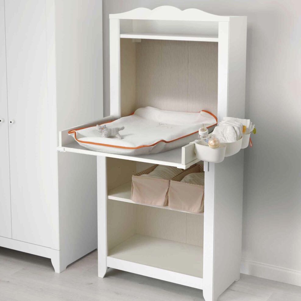 IKEA Hensvik Changing Table Shelf Bookshelf, Furniture & Home