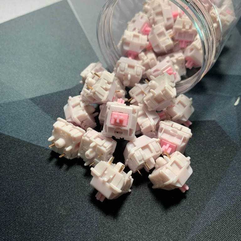 [IN STOCK x60] Marshmallow Linear Switches, Computers & Tech, Parts