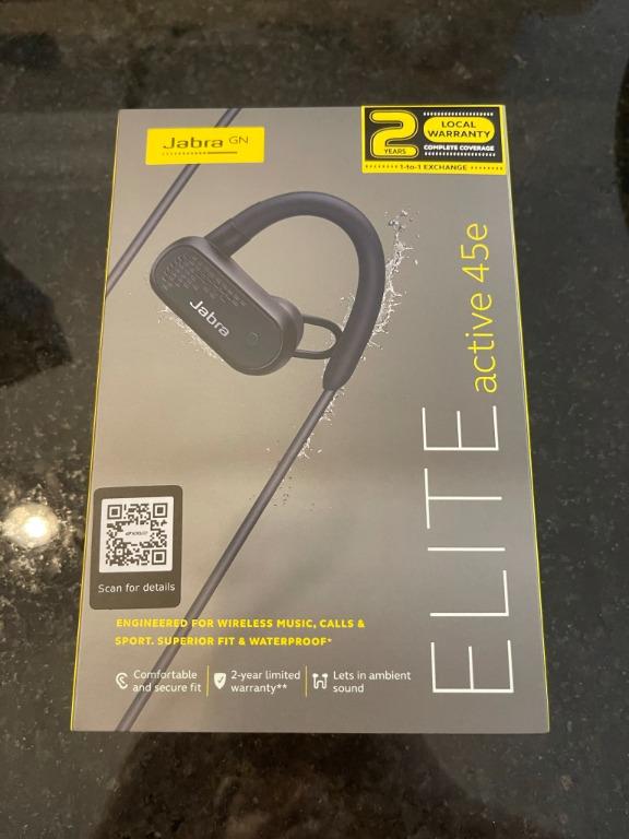 Jabra elite active 45e wireless bluetooth sports earphones deals
