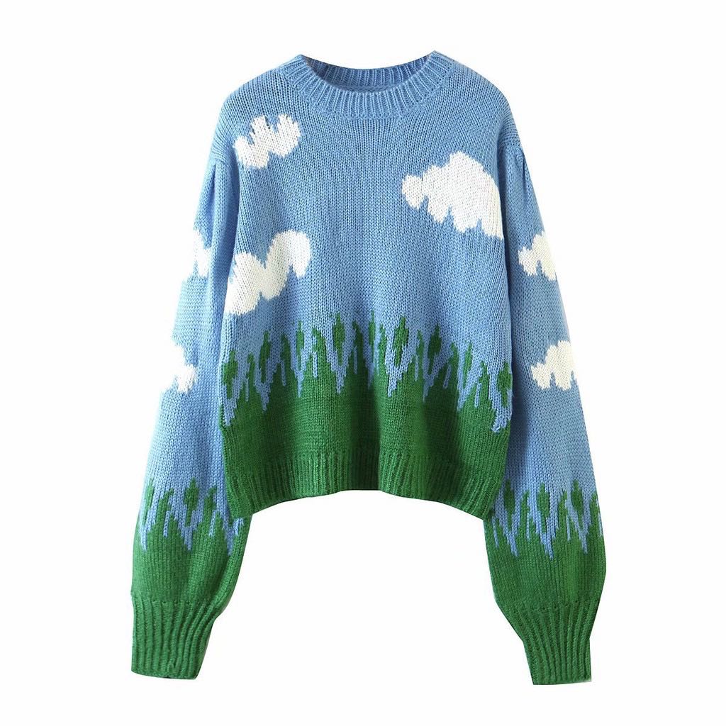 Jennie Knit Cloud cute Sweater! Super 