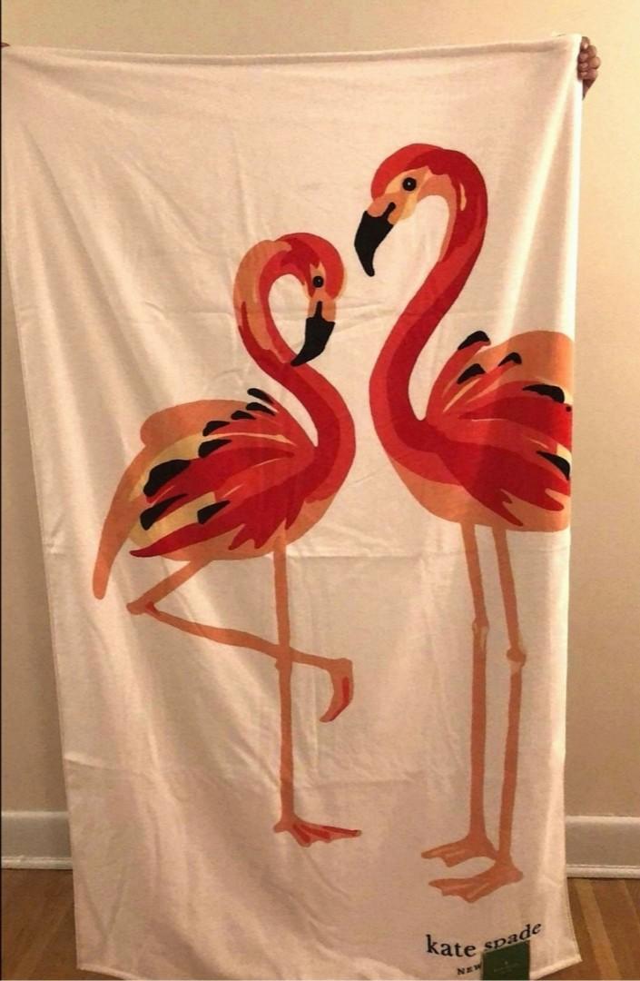Kate spade flamingo beach towel store