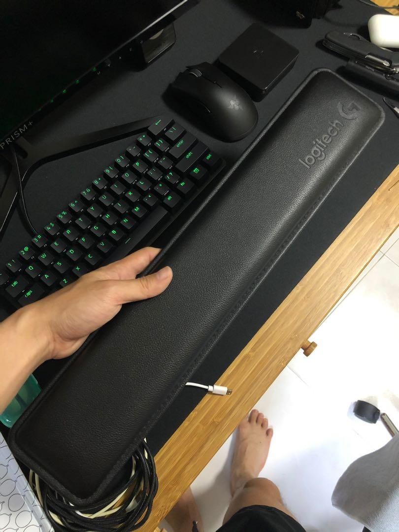 Logitech Keyboard wrist rest, Computers & Tech, Parts & Accessories