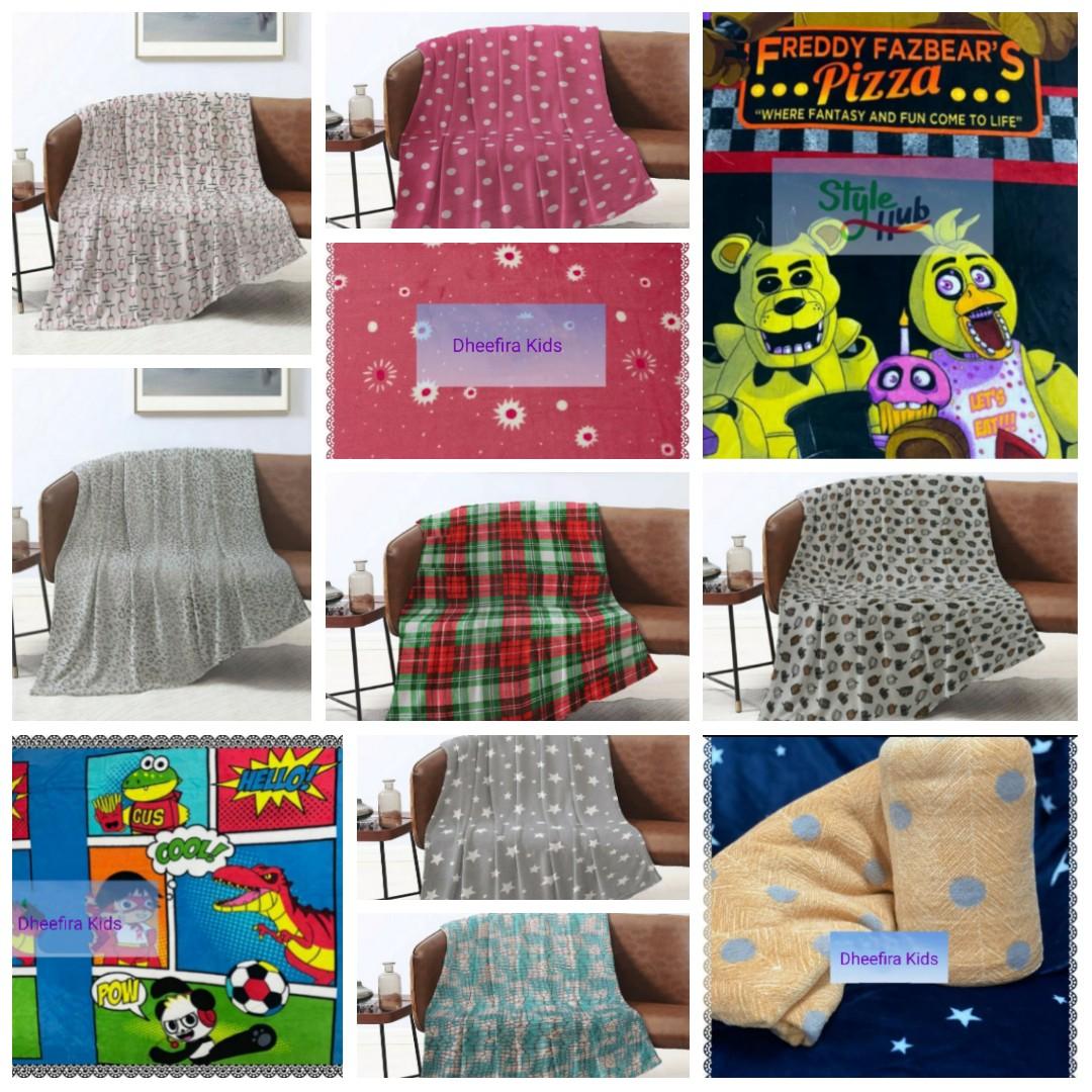 King Rabbit Selimut Thermal Blanket Premium Fleece Uk 150x200 cm Original  Store, Serba Serbi, Others di Carousell