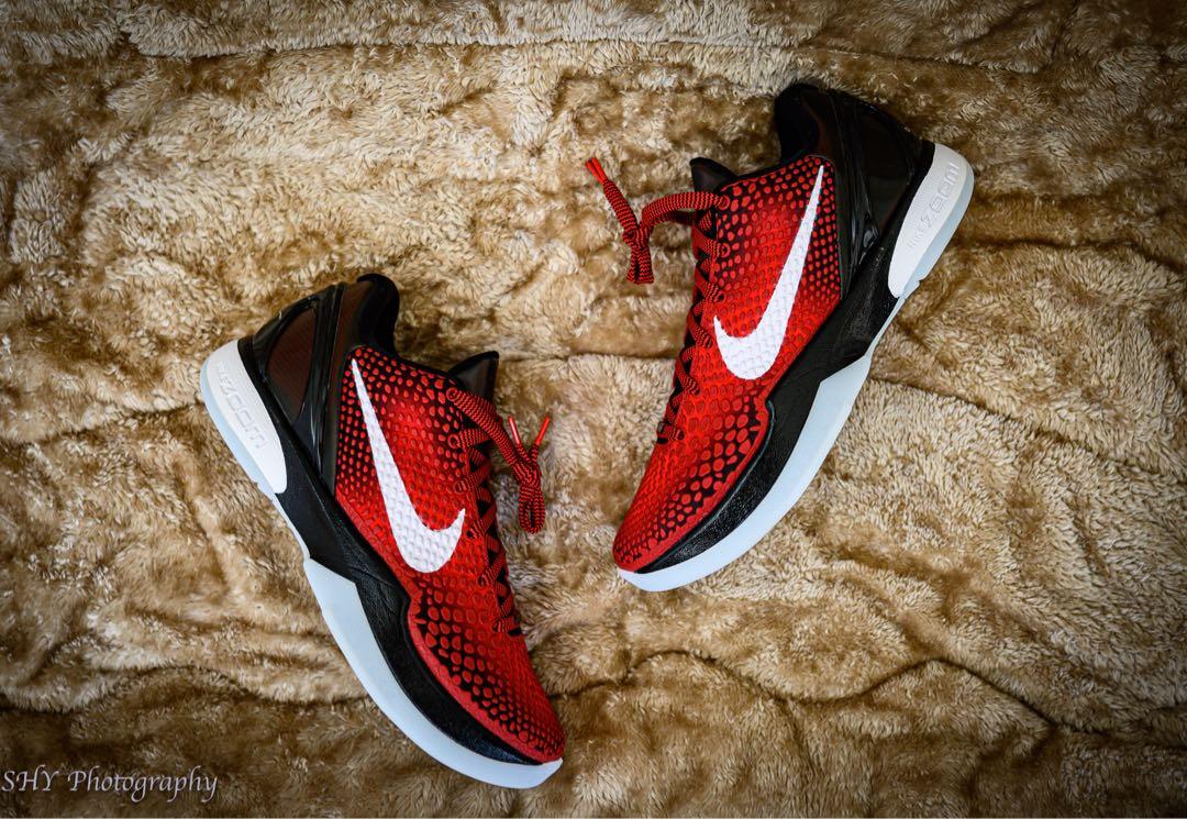nike kobe 6 mens red