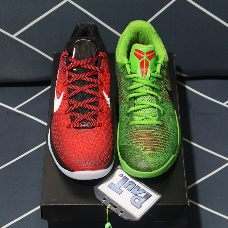 Kobe Mamba Rage Grinch 9 US nike green apple not 6 protro bruce lee 5 rings lakers big stage ftb prelude jordan yeezy