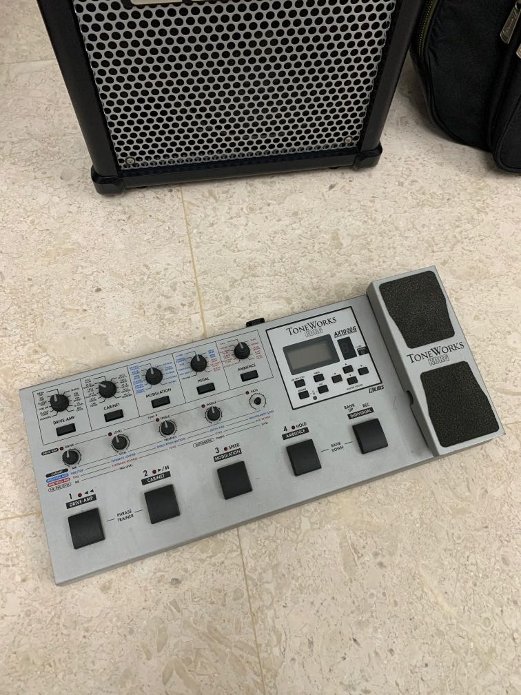 ToneWorks AX1000G Guitar Effects, Hobbies & Toys, Music & Media