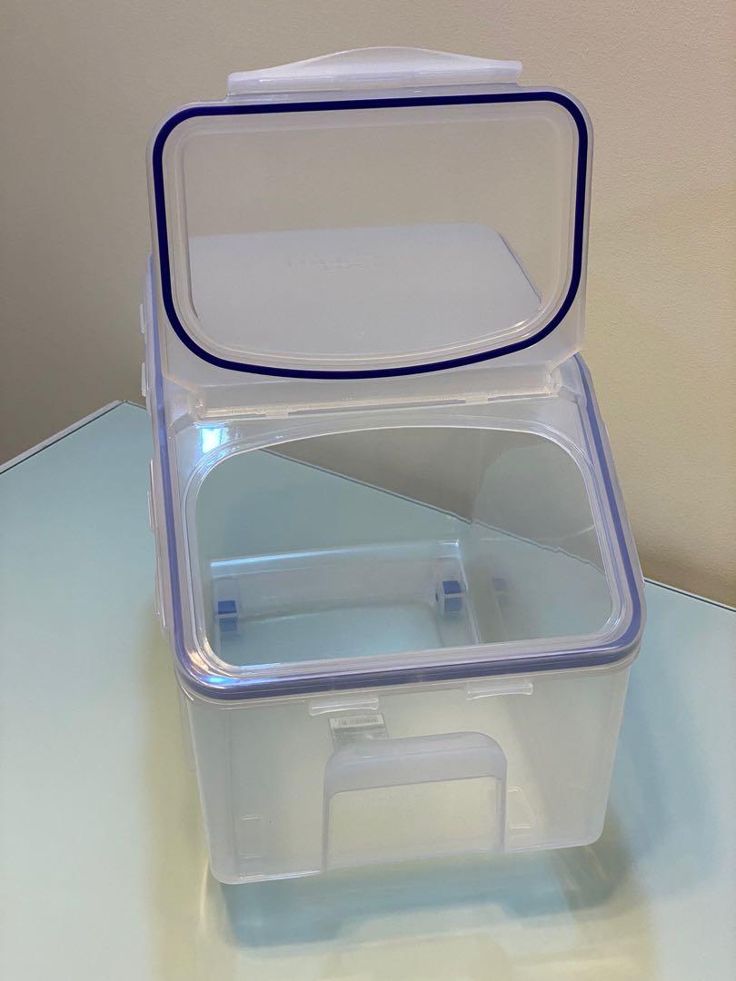 Lock & Lock Classic Rice Case/Bin/Storage 12L With Cup (HPL510