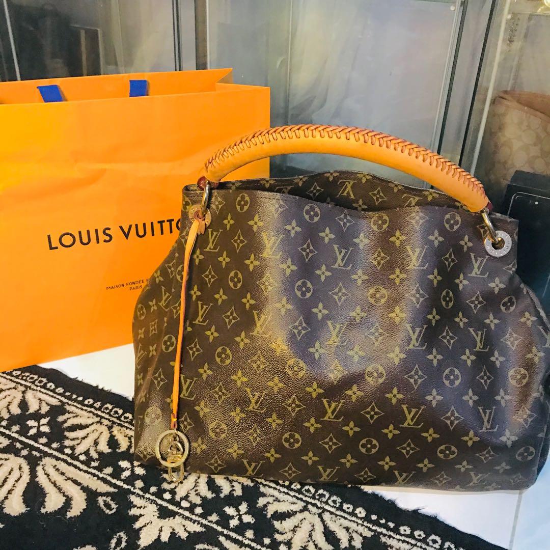 Shopbop Archive Louis Vuitton Alma Bag Pm, Damier Ebene In Brown