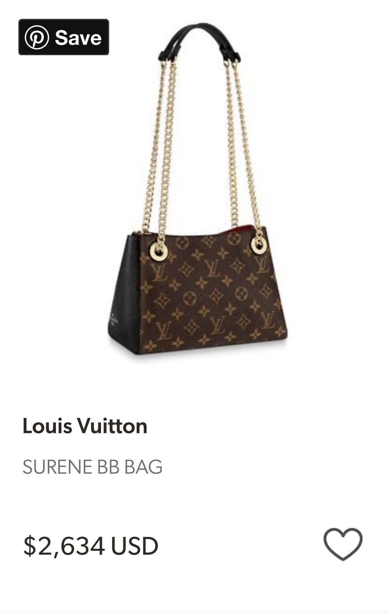 Louis Vuitton Surene BB Monogram Empreinte Noir - BrandConscious
