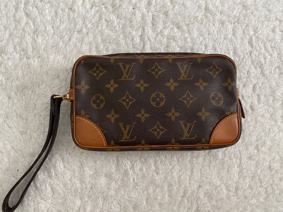 LOUIS VUITTON LIMITED EDITION MONOGRAM PATCH CITY WRISTLET/ CLUTCH BAG –  Caroline's Fashion Luxuries