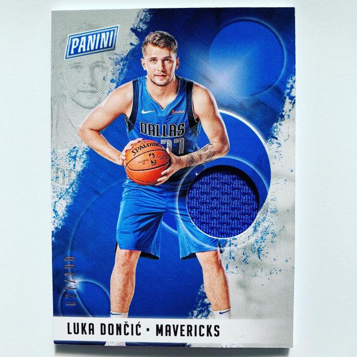 luka doncic jersey card