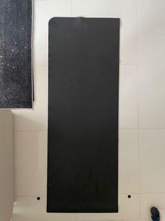 Lululemon The Reversible Mat 5mm yoga mat well used black