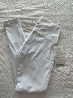 Lululemon Wunder Under High-Rise Tight Full-On Luxtreme 28” White Size 6