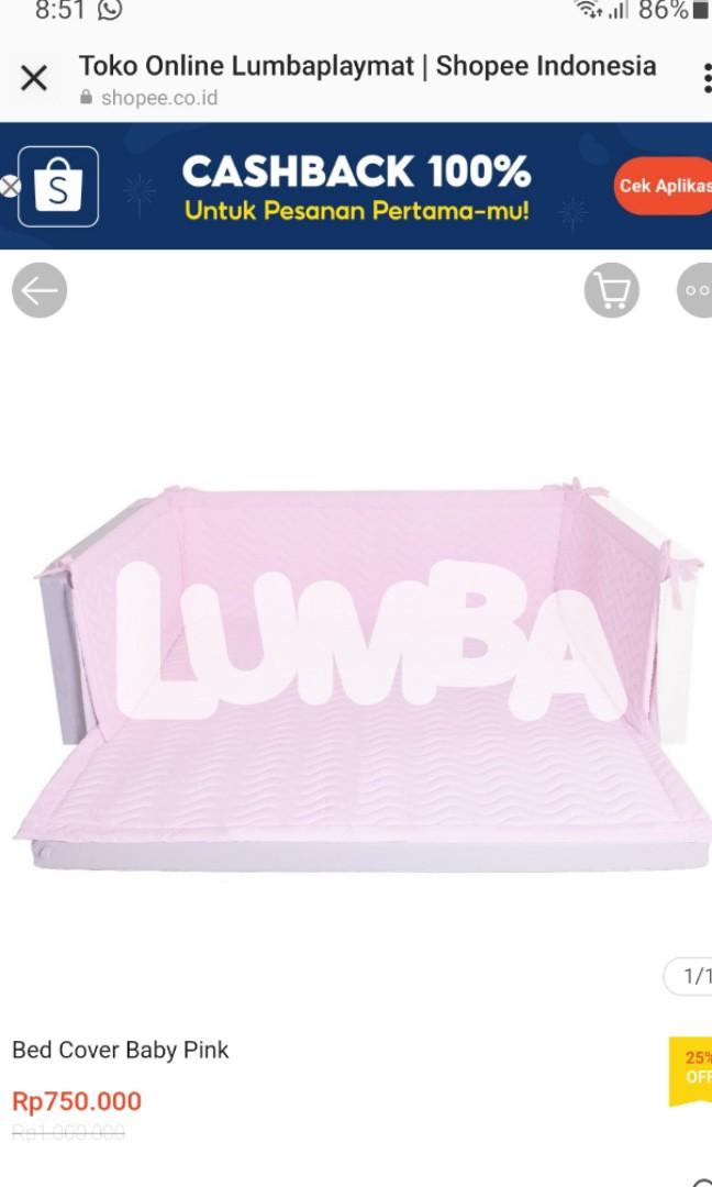 Lumba Playmat Soft Colours Candy Land, Bayi & Anak, Ranjang Bayi di Carousell