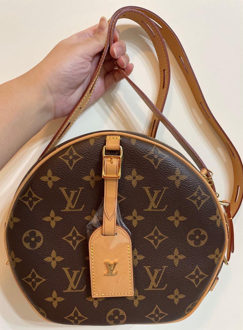 lv monogram round bag