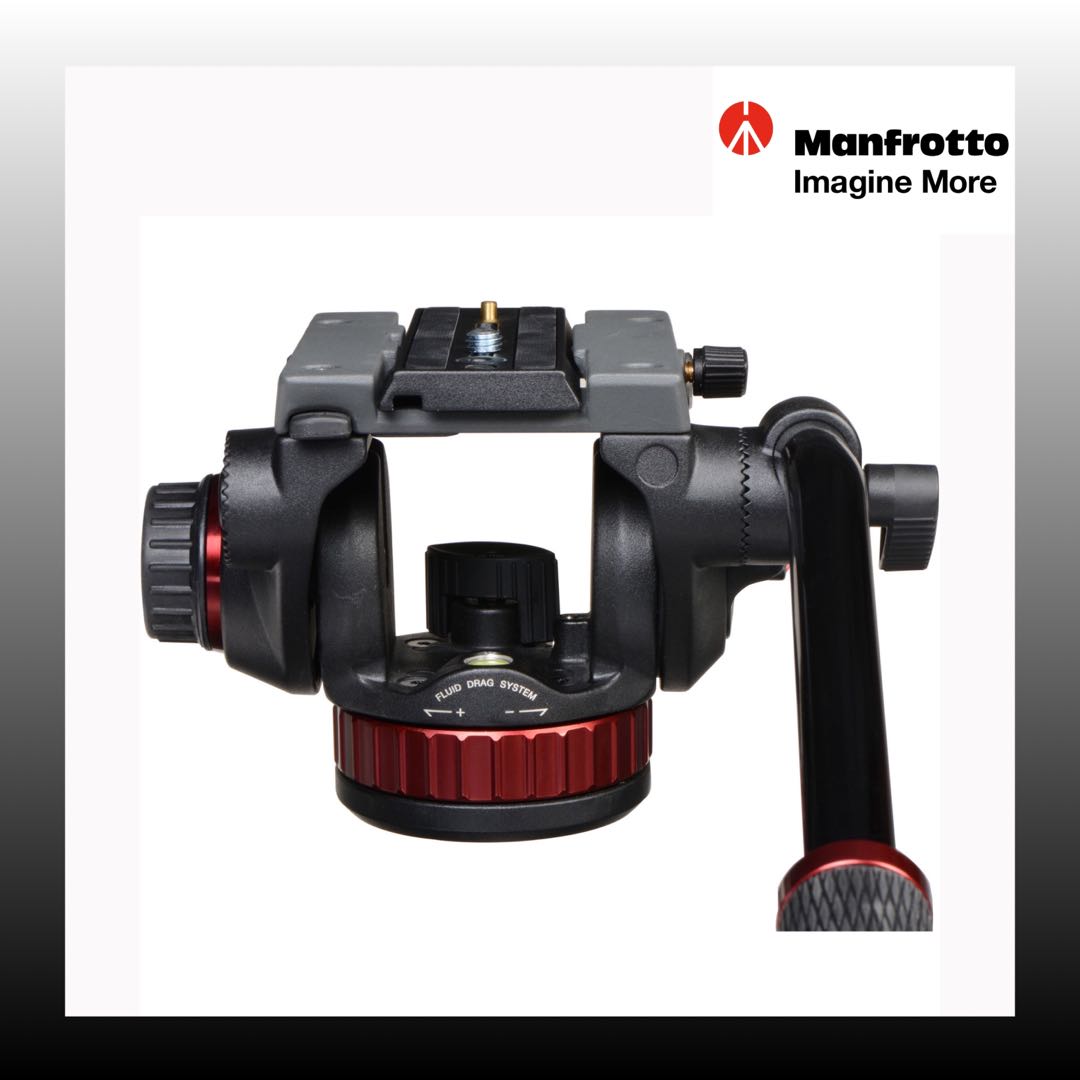 MANFROTTO MVH502AH Fluid video Head with flat base /videography