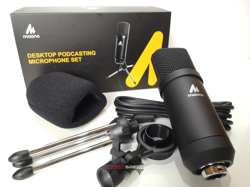 MAONO AU-A04TR USB Microphone Kit Podcast Recording (Category: Microphones) located in Quezon City. Submitted by allanpauco (Listing ID 1067816113, Image 3). Description: 💕Brand new units available on hand 💕Available for pick-up or shipping courtesy of buyer USB Microphone Kit with professional sound chipset, which let the USB microphone hold high resolution sampling rate. Sampling Rate: 192kHz/24bit. With a good cardioid polar pickup pattern, 