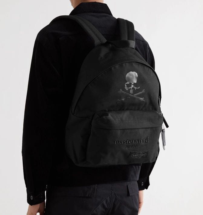 Mastermind Japan x Eastpak Black Pak'r Backpack, 男裝, 袋, 小袋