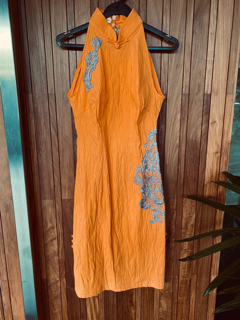Mazzario Fitted Cheongsams Size S Women s Fashion Tops