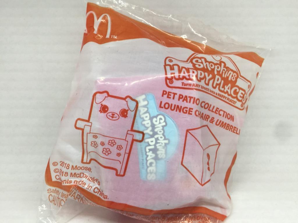 McDonald s Toy Collections Shopkins HAPPY PLACES Lounge Chair