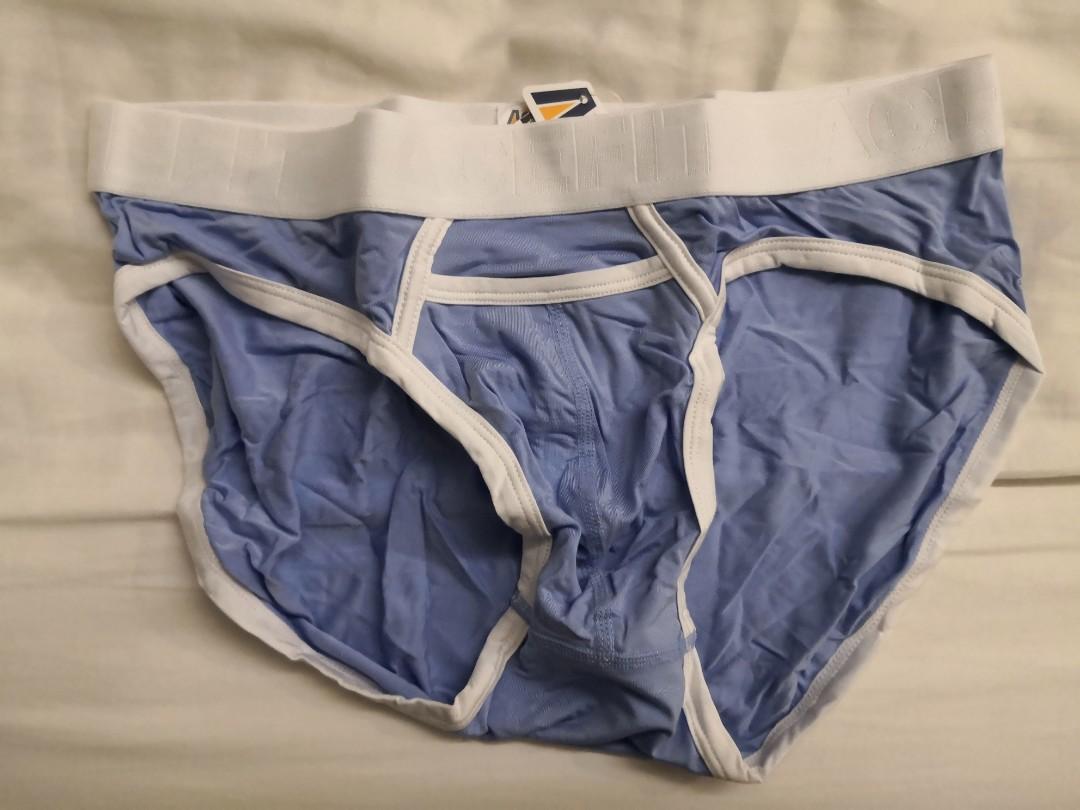 Men Soft Modal Brief With Horizontal Fly Underwear, Men's Fashion ...