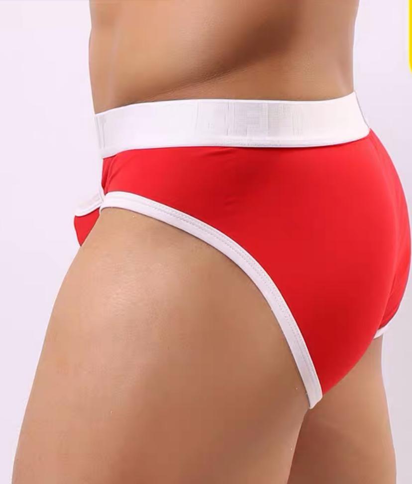 Men Soft Modal Brief With Horizontal Fly Underwear, Men's Fashion