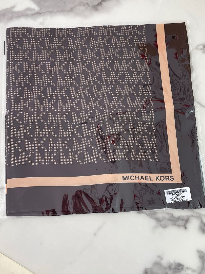 Mk silk 2025 scarf
