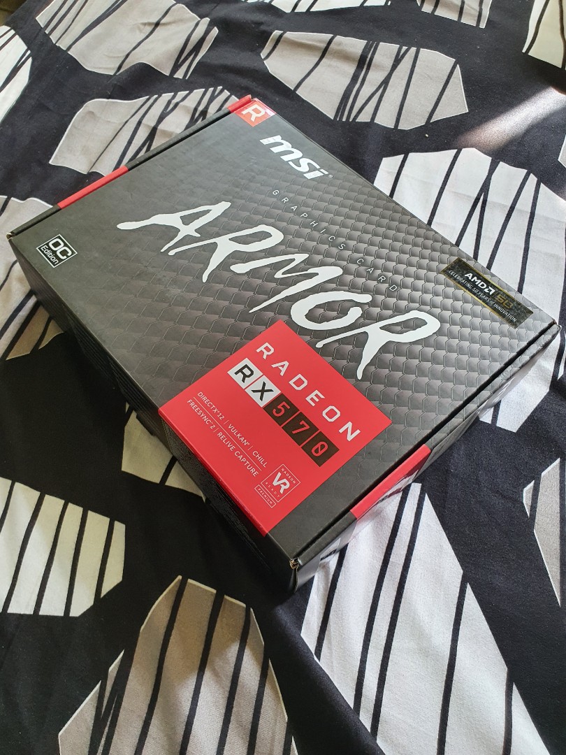 MSI Armor Radeon Rx 570 4GB OC, Computers & Tech, Parts & Accessories ...