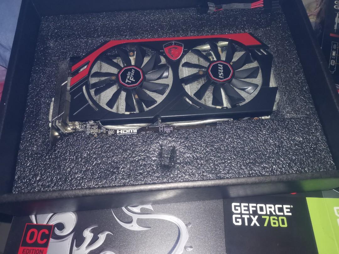Msi nvidia geforce gtx 760 top