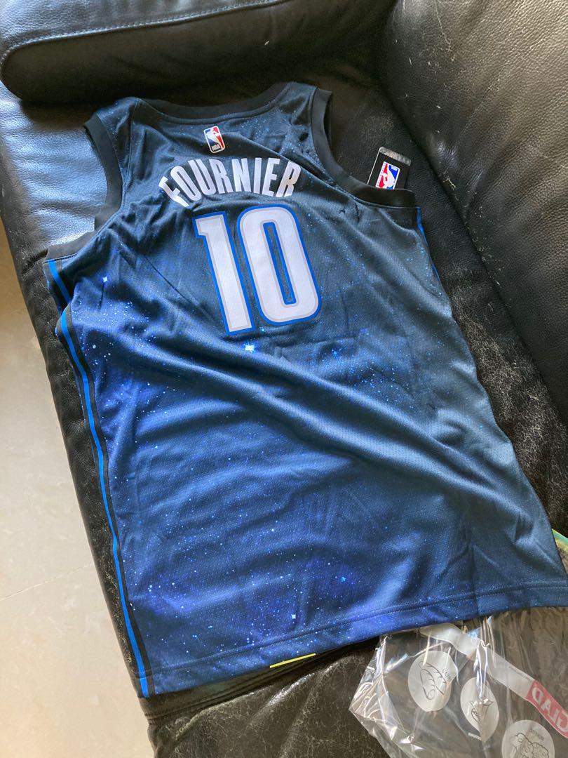 Evan Fournier - Orlando Magic - City Edition Jersey - Did Not Dress - DND -  2020-21 NBA Season