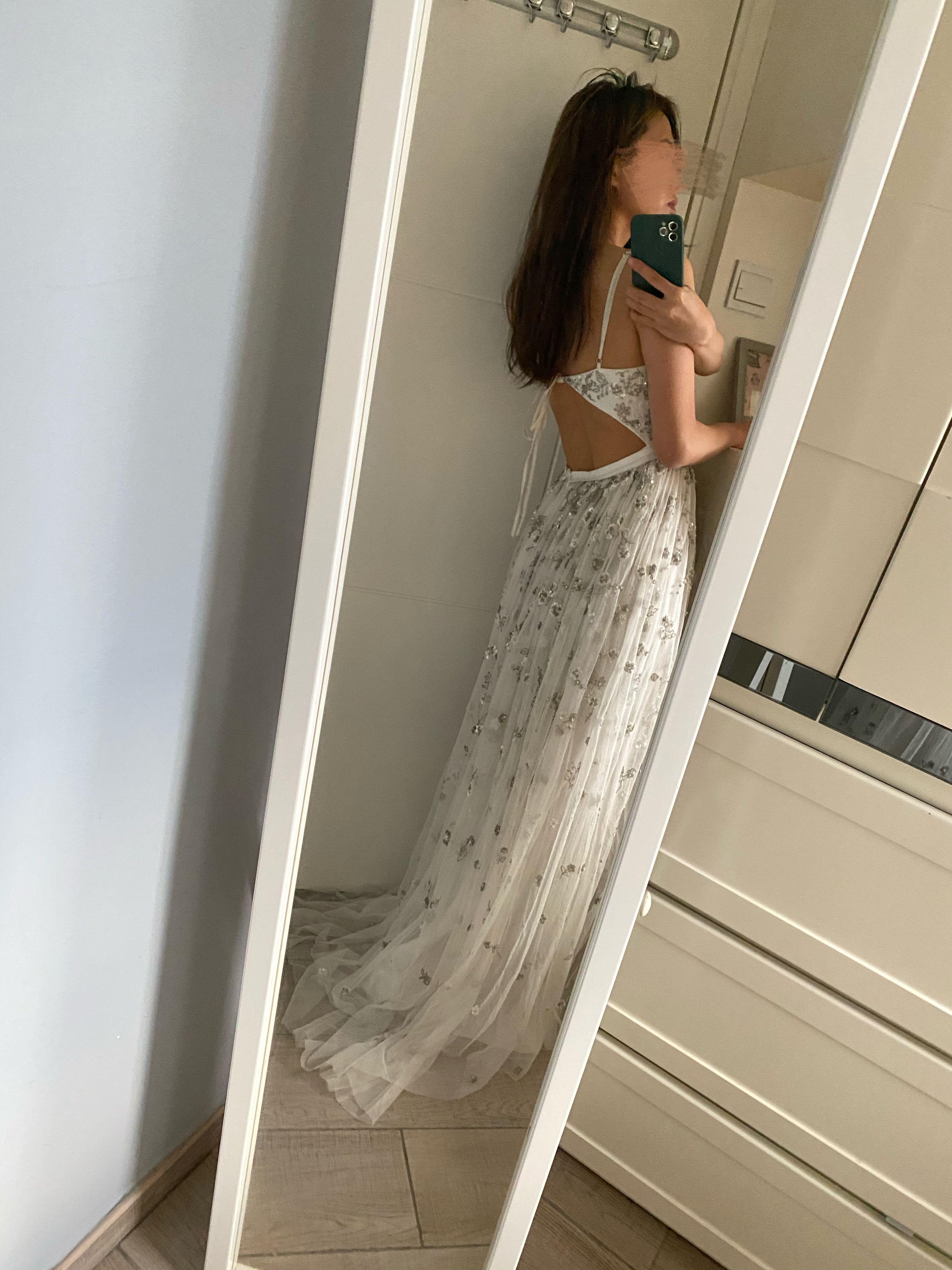 Needle Thread Bridal Astral Cami Gown Evening Dress