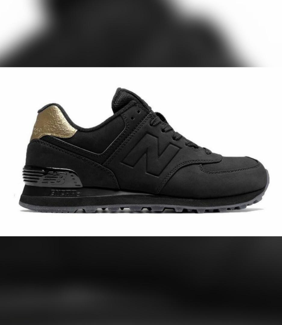 New Balance 574 Black Gold sneakers 