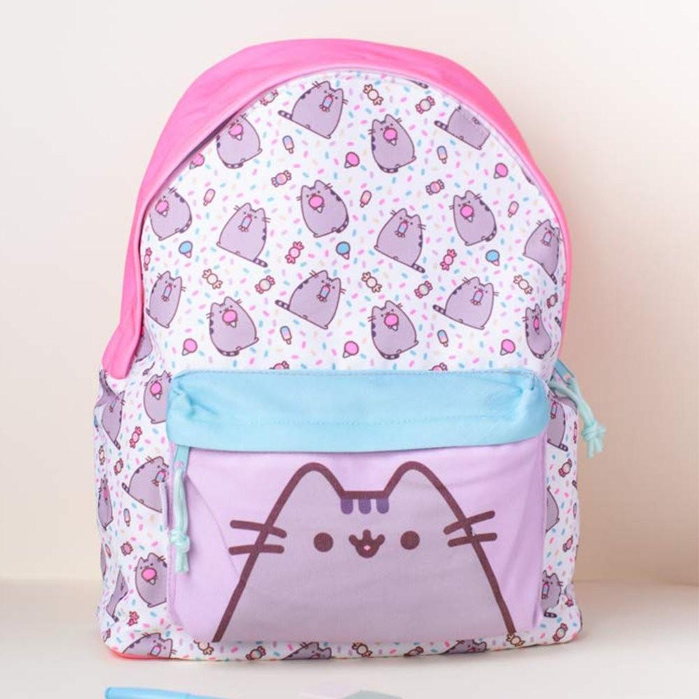 pusheen backpack and lunchbox