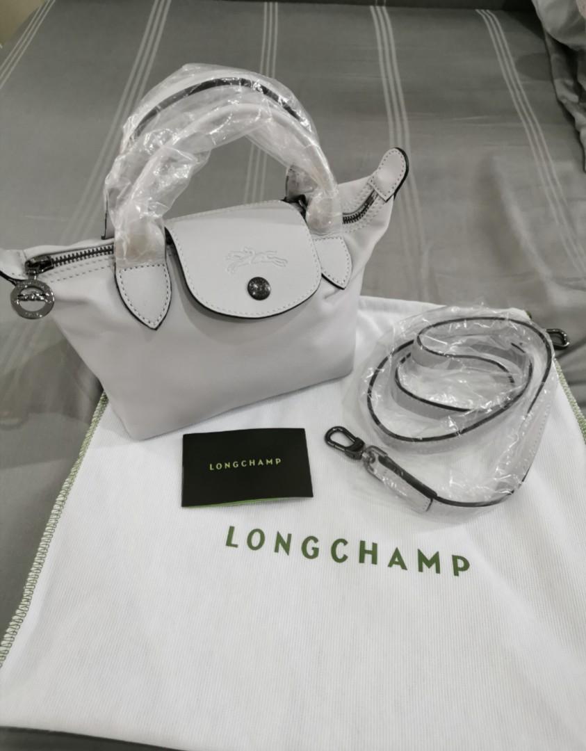 Longchamp Le Pliage Cuir XS Light Pink New Unused