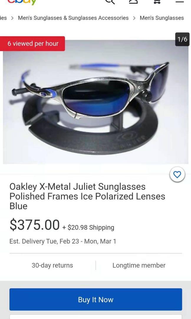 Oakley blue iridium sales