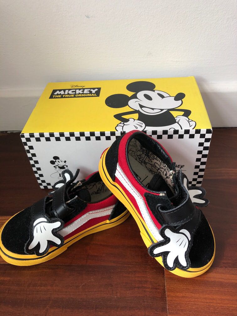 toddler vans mickey