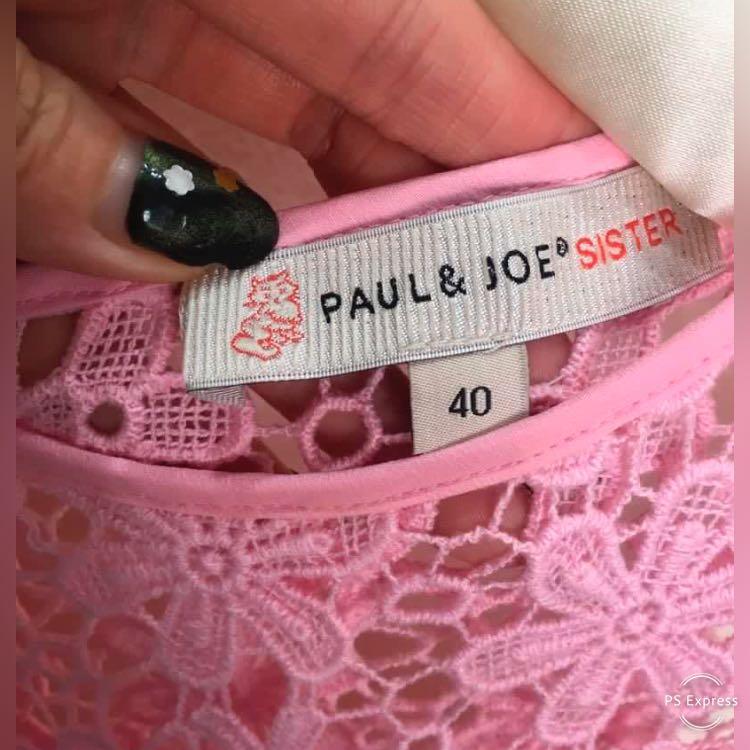 Paul & Joe Sister Pink Lace Dress, Women's Fashion, Dresses & Sets, Dresses  on Carousell