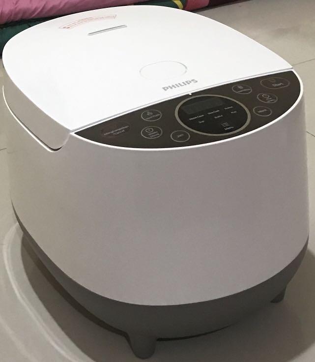 PHILIPS Digital Rice Cooker 1.8 L HD4515/33, Kitchen & Appliances di