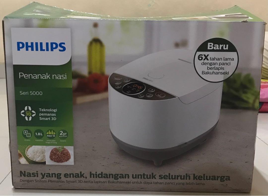 PHILIPS Digital Rice Cooker 1.8 L HD4515/33, Kitchen & Appliances di