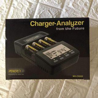 Powerex MAHA MH-C9000 WizardOne Charger Analyzer for 4 AA/AAA