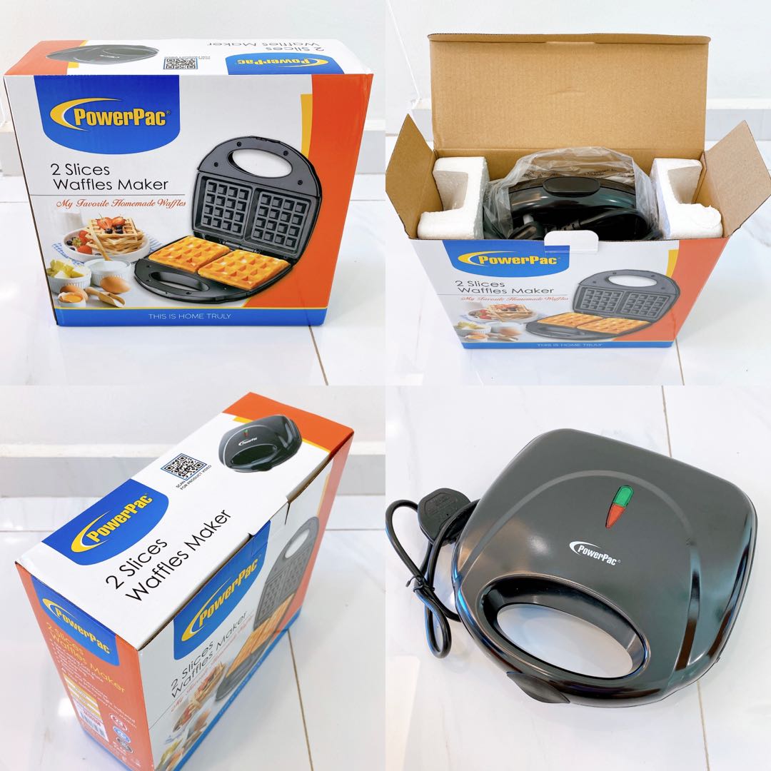 Powerpac Waffle Maker, TV & Home Appliances, Kitchen Appliances, Coffee