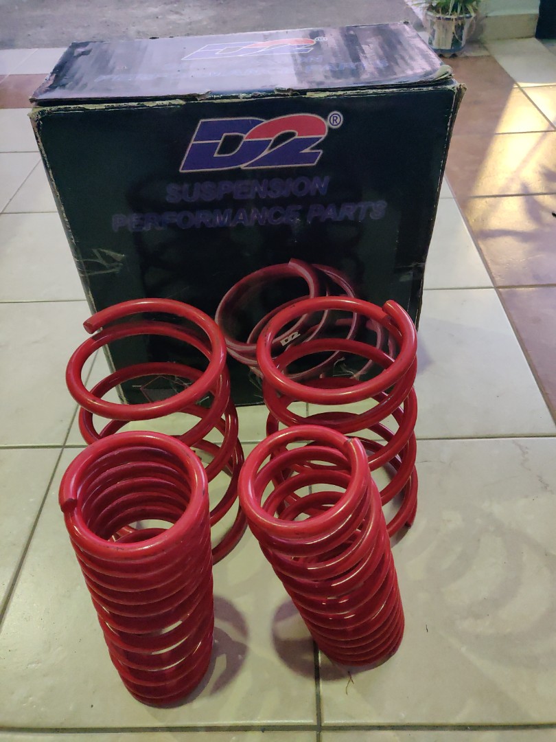 Proton Persona 2007-2016 Lowering Sport Spring coil Font & Rear, Auto ...