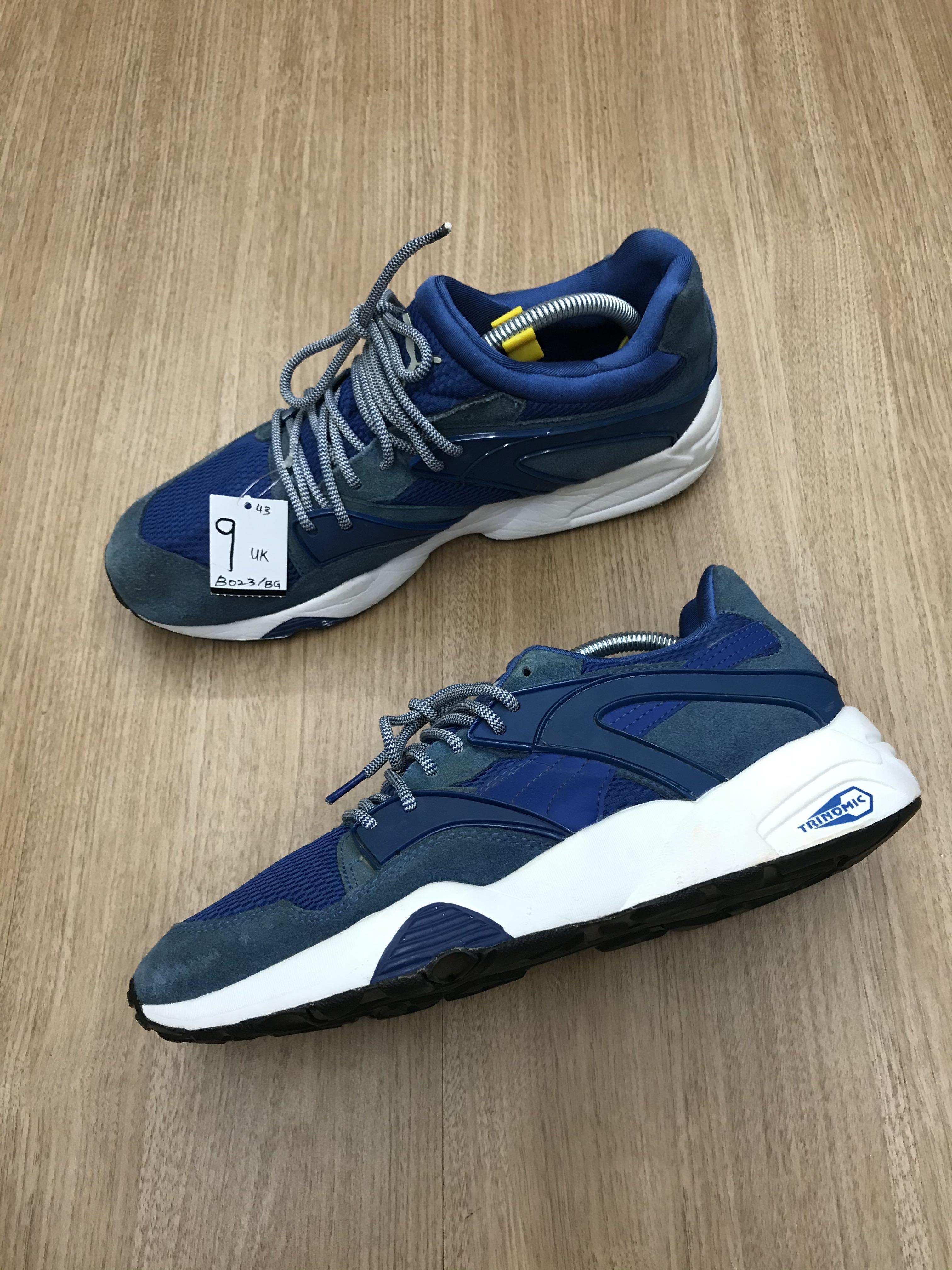 Puma trinomic blue clearance