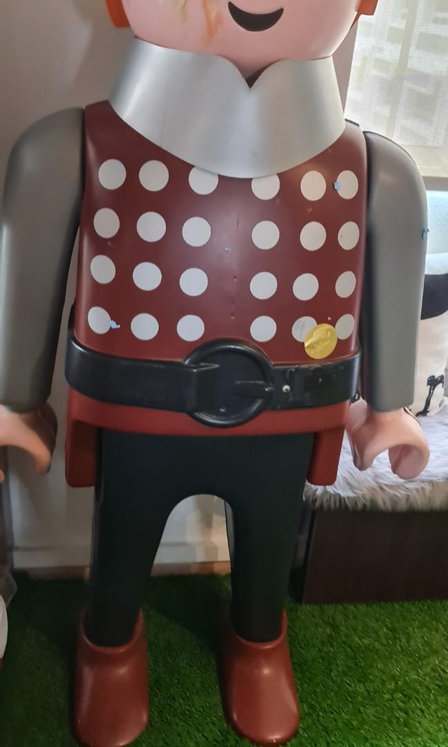 Rare playmobil life sized display 