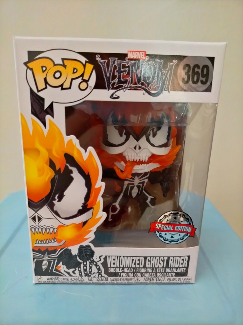 Funko pop top venomized ghost rider